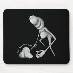 Mousepad Não Gosto Desta Rocha Funny Marcus The Worm Meme