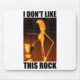 Mousepad Não Gosto Desta Rocha Marcus Engraçado O Meme Do V