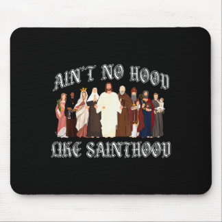 Mousepad Não Há Bairro Como a Fé Católica da Santidade Cris