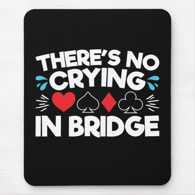Mousepad Não há choro na ponte (Frente)