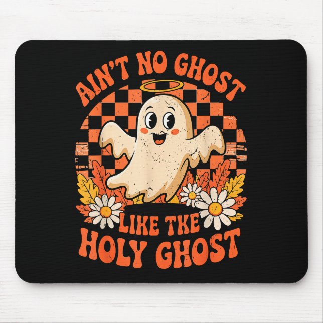 Mousepad Não Há Fantasma Como O Espírito Santo Hallo Cristã (Frente)