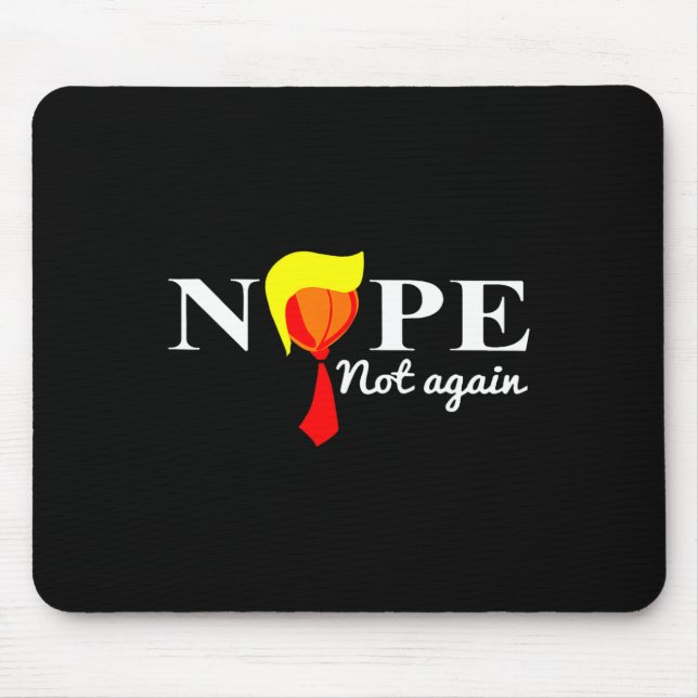 Mousepad Não Mais Engraçado Trump 2024 (Frente)