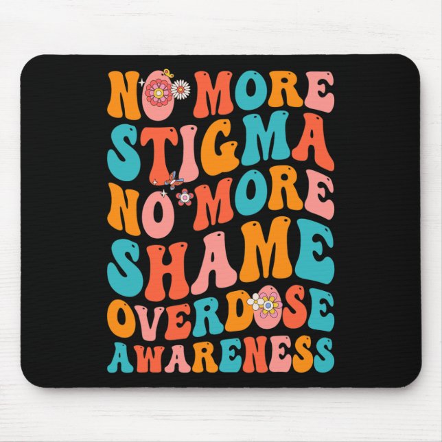 Mousepad Não Mais Estigma Não Mais Vergonha  (Frente)