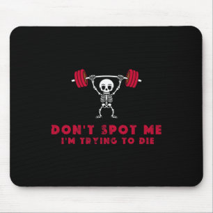 Mousepad Não Me Ajude3 Estou Tentando Morrer Com Bodybuildi