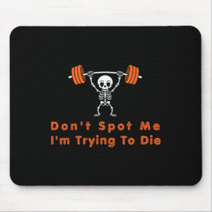 Mousepad Não Me Ajude4 Estou Tentando Morrer Com Musculação