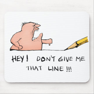 Mousepad Não me dê esse teclado numérico