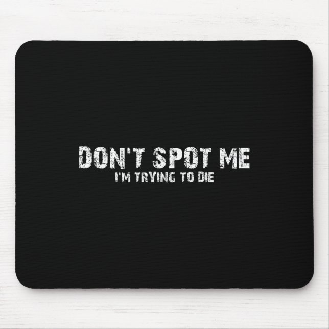 Mousepad Não me Descubra1  (Frente)