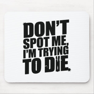 Mousepad Não Me Descubra Estou Tentando Morrer Treino De Mu