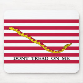 Mousepad Não me pise no Naval Jack dos EUA