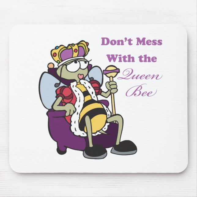 Mousepad não mexa com abelha rainha (Frente)