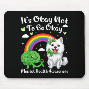 Mousepad Não para ser conscientização sobre saúde mental ja