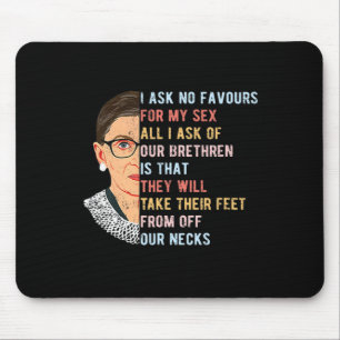 Mousepad Não Peço Favor Para Os Direitos Feministas