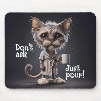 Mousepad Não pergunte, apenas torça!