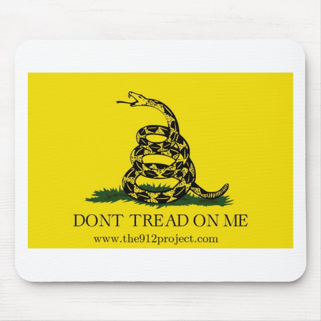 Mousepad Não pise em mim (Frente)