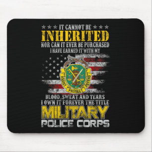 Mousepad Não Pode Ser Herdada Do Dia Veterano Do Gelo Milit