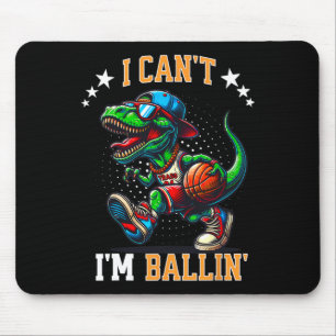 Mousepad Não Posso Estou Desenhando Dinossauro T Rex Menino