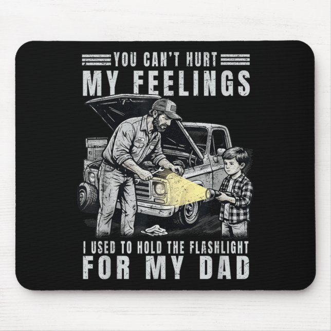 Mousepad Não Posso Machucar Sentimentos Costumava Segurar L (Frente)