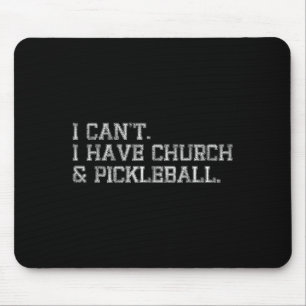 Mousepad Não posso ter Igreja e Ckleball