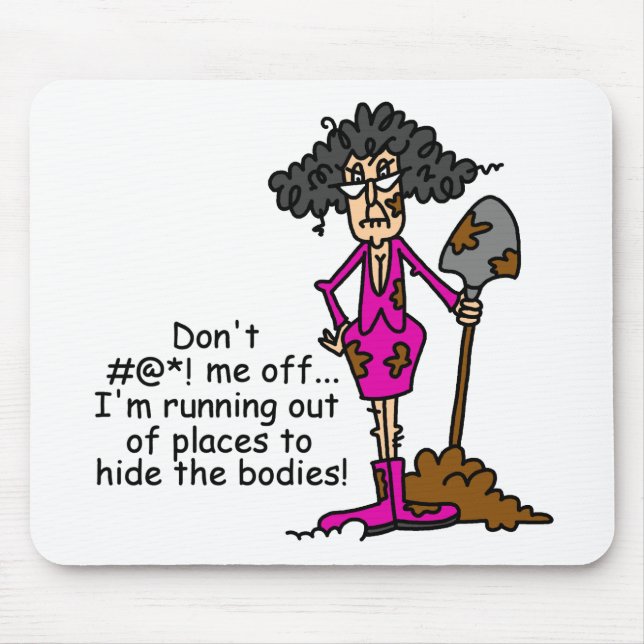 Mousepad Não se meta comigo (Frente)