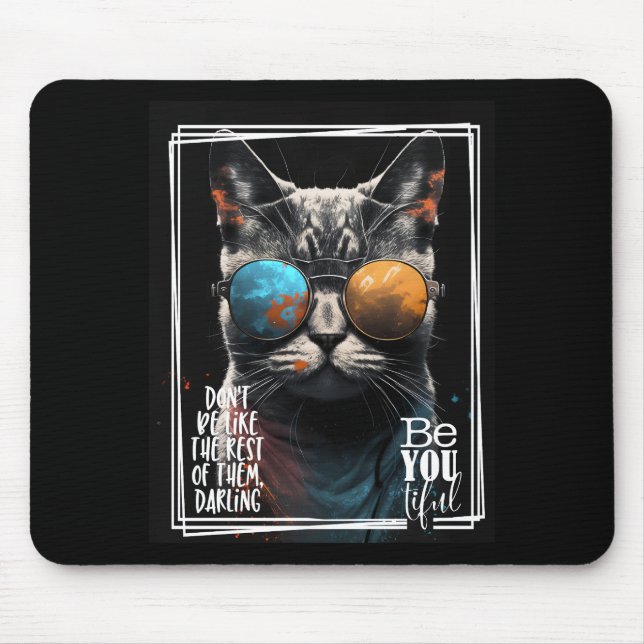 Mousepad Não seja como se o resto deles fosse tão bonito! (Frente)