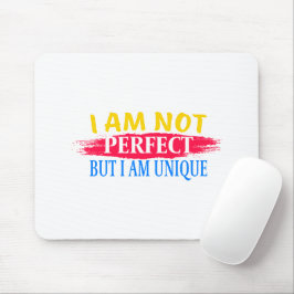 Mousepad Não sou perfeito, mas sou único