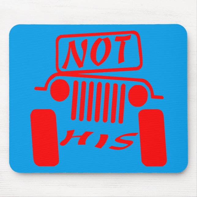 Mousepad Não Sua 4x4 #USAPatriotGraphics © (Frente)