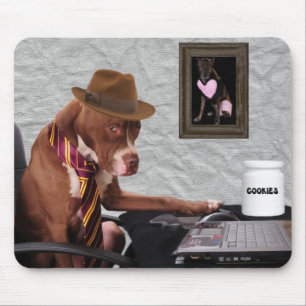 Mousepad Não suje com meus biscoitos