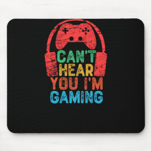 Mousepad Não te consigo ouvir que estou a jogar