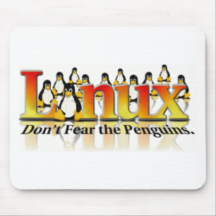 Mousepad Não tema os pinguins
