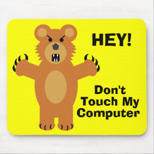 Mousepad Não toque!