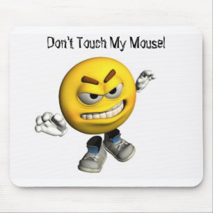 Mousepad Não toque em meu rato!