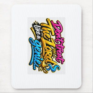 Mousepad Não trate o Senhor como um gênio