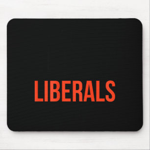 Mousepad Não Zombe dos Liberais Sem Mim Piada Sarcasmo