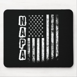 Mousepad Napa Dia dos Pais Bandeira Americana 4 de Julho