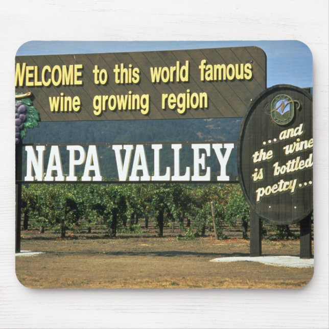 Mousepad Napa Valley, Califórnia, EUA (Frente)