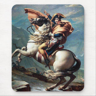 Mousepad "Napoleão atravessando os Alpes"-1800, por J.L.Dav
