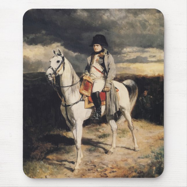 Mousepad Napoleon Bonaparte a cavalo (Frente)