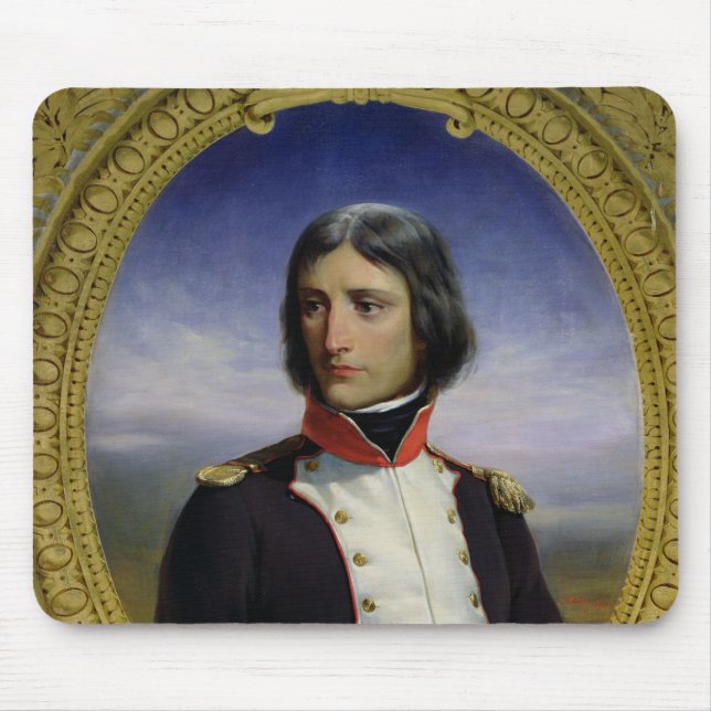 Mousepad Napoleon Bonaparte como o Tenente Coronel (Frente)