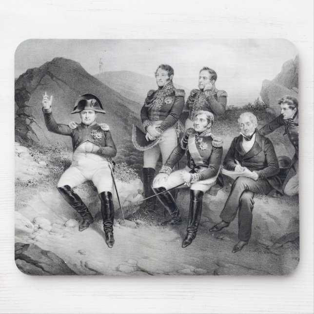 Mousepad Napoleon mim que dito memórias a Emmanuel Las (Frente)