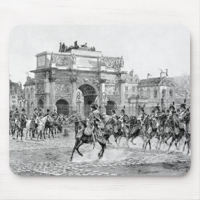 Mousepad Napoleon mim que rever suas tropas (Frente)