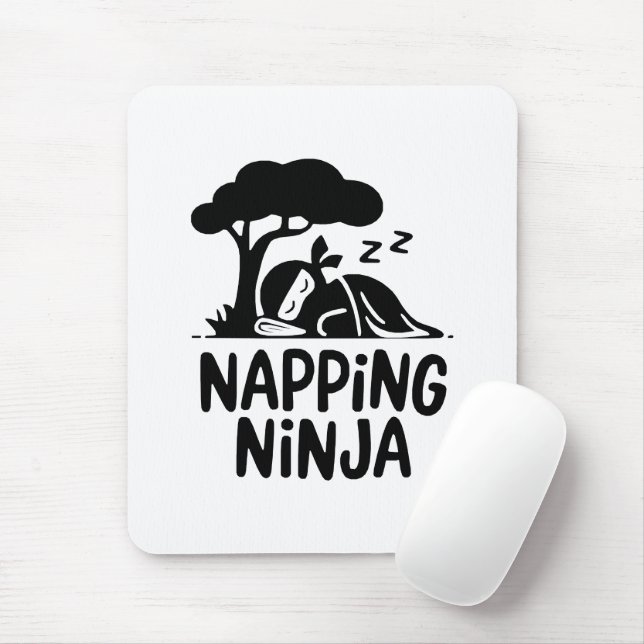 Mousepad Nápoles Ninja - Bonita Sono De Arte Ninja (Com mouse)