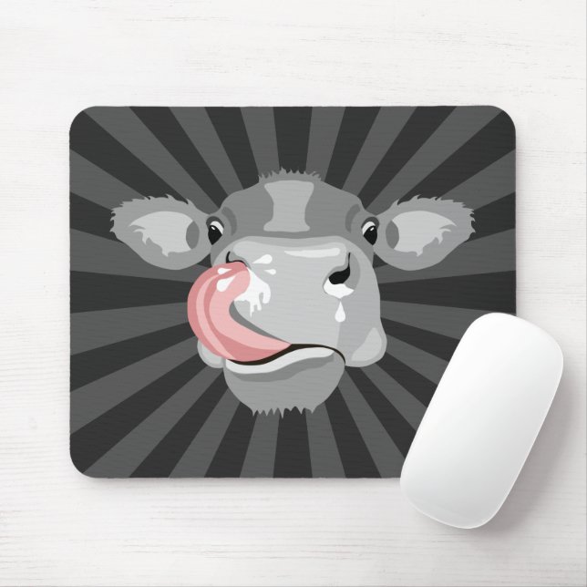 Mousepad Nariz a lamber vaca (Com mouse)
