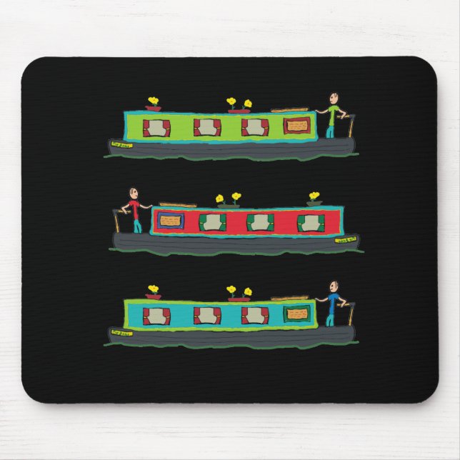 Mousepad Narrowboat (Frente)