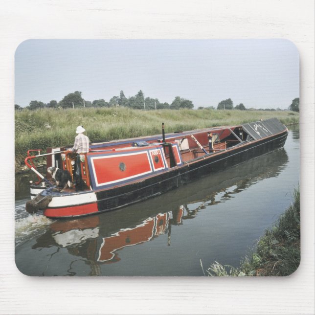 Mousepad Narrowboat no corte (Frente)