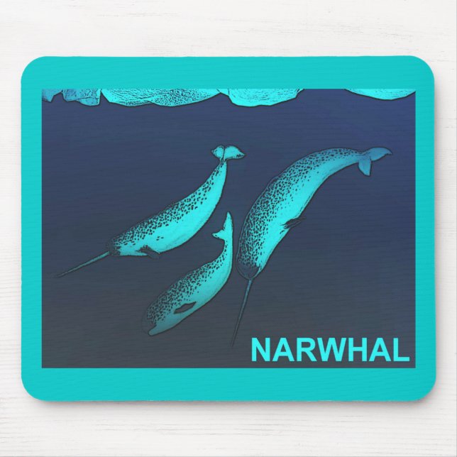 Mousepad Narwhal (Frente)