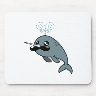 Mousepad Narwhalstache