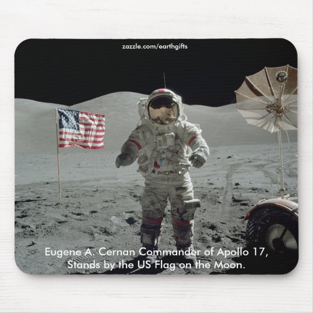 MOUSEPAD NASA & APOLLO SPACE ASTRONAUT (Frente)