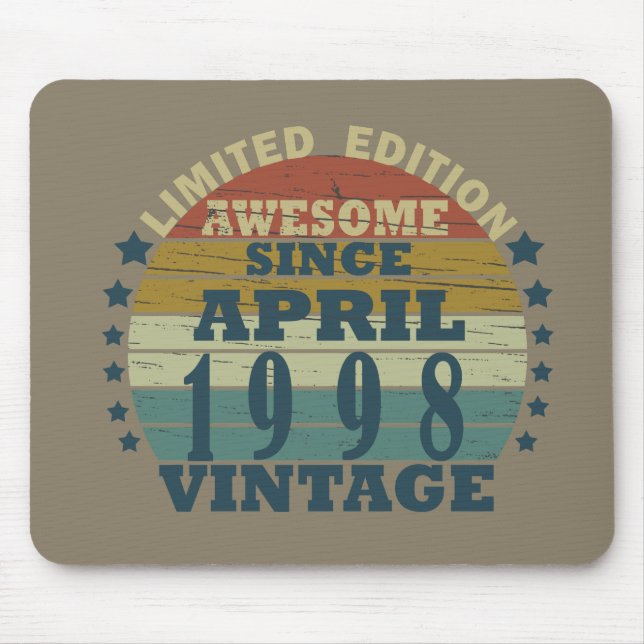 Mousepad Nascer de abril de 1998 (Frente)