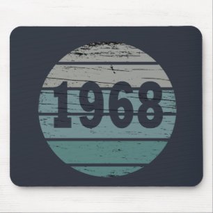 Mousepad nascer de aniversário de 1968