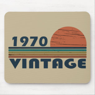 Mousepad Nascer de aniversário de 1970
